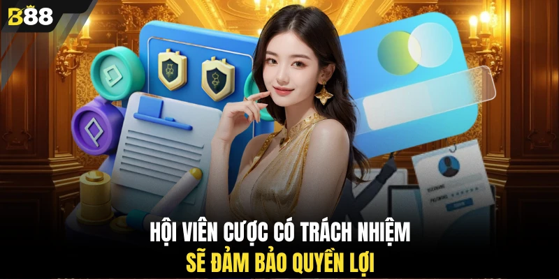 Hội viên cược có trách nhiệm sẽ đảm bảo quyền lợi